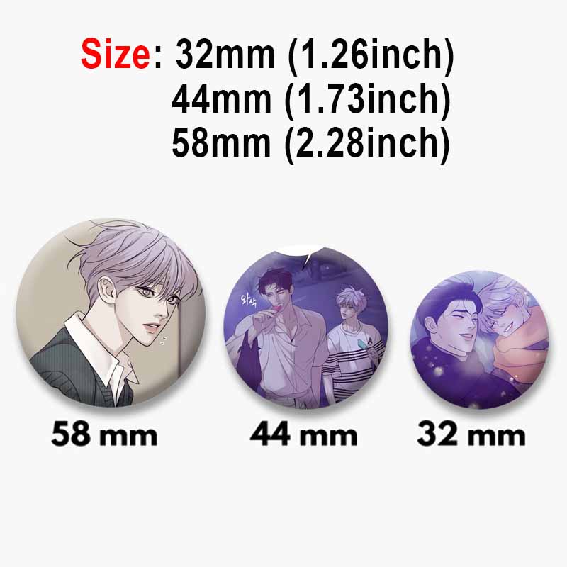 Pin Kancing Lembut Manhwa Kore - Modern Korean Lifestyle ulasan dan harga