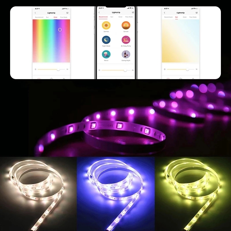 Versi Global Lampu LED Pintar  - Yeelight Light Lightstrip ulasan dan harga