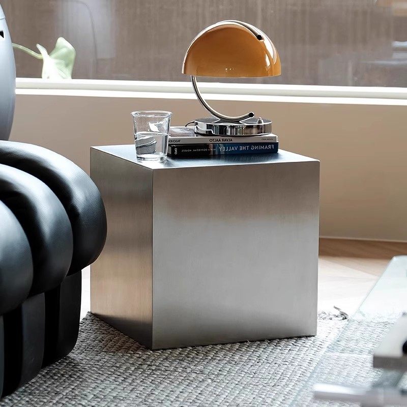 Meja Samping Stainless Steel I - Modern Korean Lifestyle ulasan dan harga
